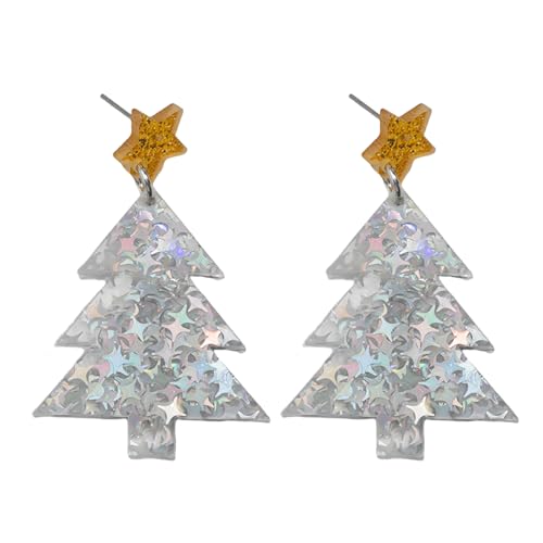Ohrringe Mit Acrylquasten Mit Weihnachtsbaum Und Tieren Anhänger Ohrringe Verleihen Outfits Für Feiertagsfeierlichkeiten Fashion Accessoires Charme von Laikoutd