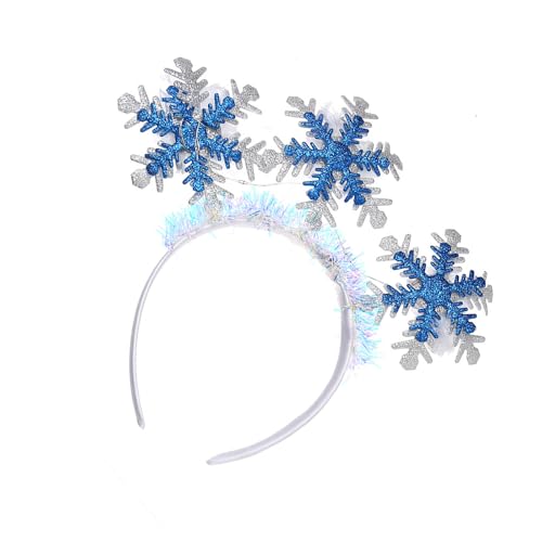 Schneeflocke Modischer Kopfreifen Festlich Haar Ornament Vielseitiges Styling-Werkzeug für Kinder Erwachsene Foto Requisiten von Laikoutd