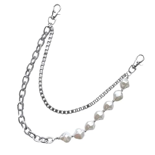 Stilvolle Kettenhosen Ornament Doppelschichthosen Kette Taillenkette Für Jugendliche Und Lüfter Mit Einstellbarer Länge Geeignet Stilvolle Kettenhosen Ornament Doppelschichthosen Kette Taillenkette Für Jugendliche Und Lüfter Mit Einstellbarer Länge Geeignet von Laikoutd