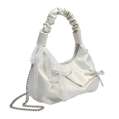 Stylische Koreanische PU Lederhandtasche Mit Abnehmbarem Kettenriemen Und Bögen Dekoration Umhängetasche Crossbody Geldbörse Für Frauen Crossbody Tasche Für Den Täglichen Gebrauch Stylische Koreanische PU Lederhandtasche Mit Abnehmbarem Kettenriemen Und Bögen Dekoration Umhängetasche Crossbody Geldbörse Für Frauen Crossbody Tasche Für Den Täglichen Gebrauch von Laikoutd