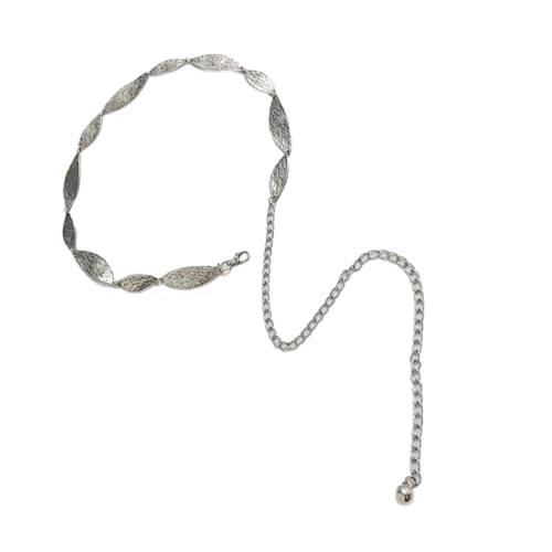 Tragbare Gürtelkette mit Blattmotiven, geeignet für Partys und alltägliche modische Statement-Stücke von Laikoutd