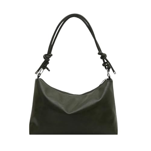 Trendy Clutches Geldbörsen Retro Leder Toted Handtaschen Für Frauen Achselweitertasche Hobos Taschen Mit Reißverschluss Crossbody Taschen Hobos Handtasche Mit Einstellbarem Riemen von Laikoutd