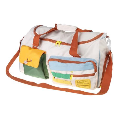 Unisex Women Man Sports Gymbag Mit Schuhfach Wasserdichtes Fitnessstudio Holdall Bag Gepäck Trocken & Nass Getrennte Tasche Multi Funktional von Laikoutd