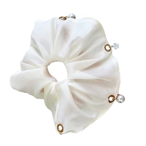 Verstellbares Weiches Haarband Mit Abnehmbarem Perlenstern Bequeme Haarkrawatte Für Damen Und Mädchen Elegantes Geschenk von Laikoutd