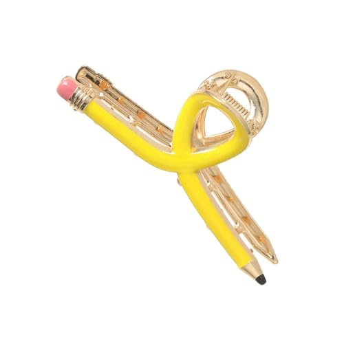 Zurück In Die Schule Bleistift Haarklaue Starker Grip Haarclip Für Frauen Nicht Überrutschen Haarhalter Für Lehrerstudent Zurück In Die Schule von Laikoutd