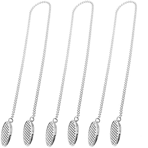 Serviette Klammer Flexible Lanyard Umhängeband für Senioren Ältere Erwachsene Kinder 19 Zoll Silber von Laimaia