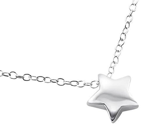 Laimons Damen-Halskette Stern glanz mit Kette 45cm Sterling Silber 925 von Laimons