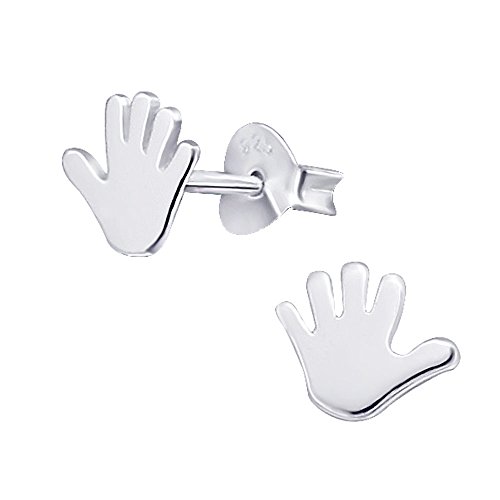 Laimons Damen-Ohrstecker Damenschmuck Hand glanz Sterling Silber 925 von Laimons
