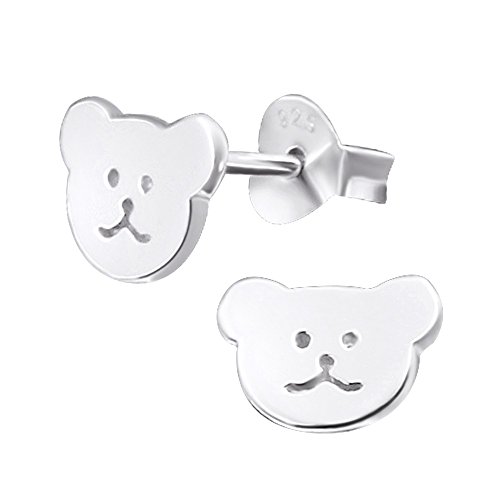Laimons Mädchen Kids Kinder-Ohrstecker Ohrringe Kinderschmuck Teddybär Bär Bärchen Kopf glanz aus Sterling Silber 925 Laimons Mädchen Kids Kinder-Ohrstecker Ohrringe Kinderschmuck Teddybär Bär Bärchen Kopf glanz aus Sterling Silber 925 von Laimons