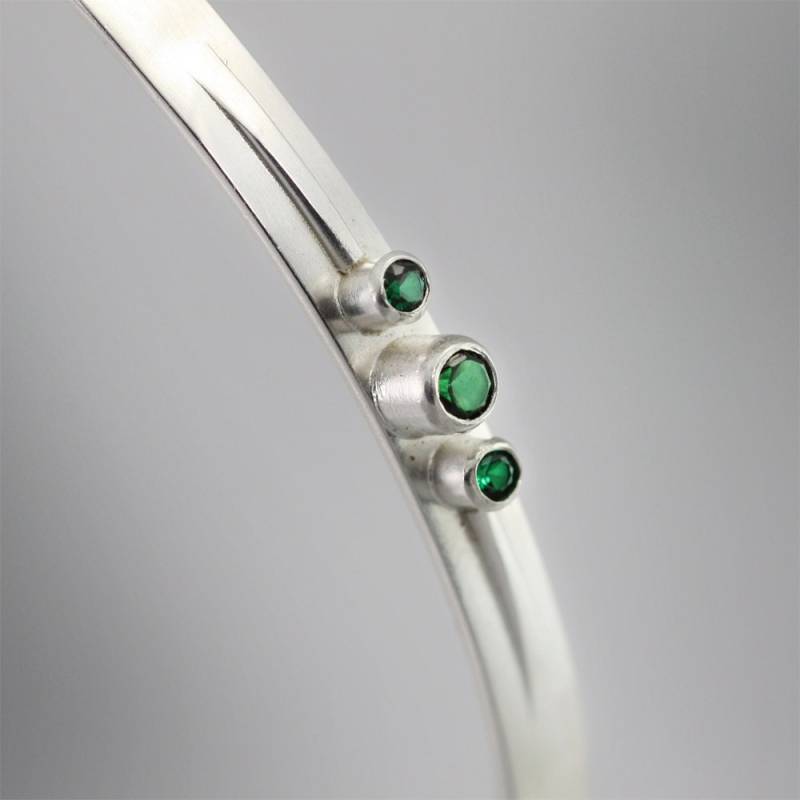 3 Stein Wickeln Armreif | Smaragd | Made To Order With Any Stone 3 Stein Wickeln Armreif | Smaragd | Made To Order With Any Stone von LaineBenthalldesigns