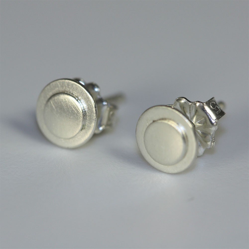 Dot Stack Beiträge in Sterling Silber von LaineBenthalldesigns