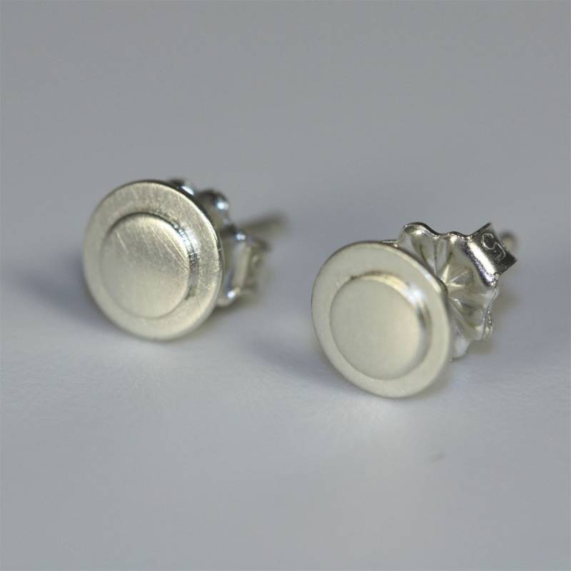 Dot Stack Beiträge in Sterling Silber von LaineBenthalldesigns