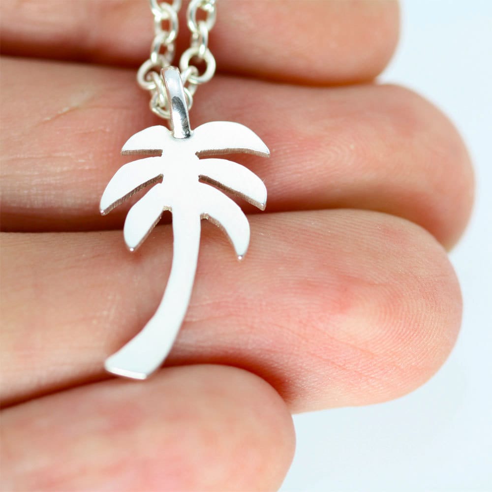 Palmen Kette, Medium | Sterling Silber von LaineBenthalldesigns