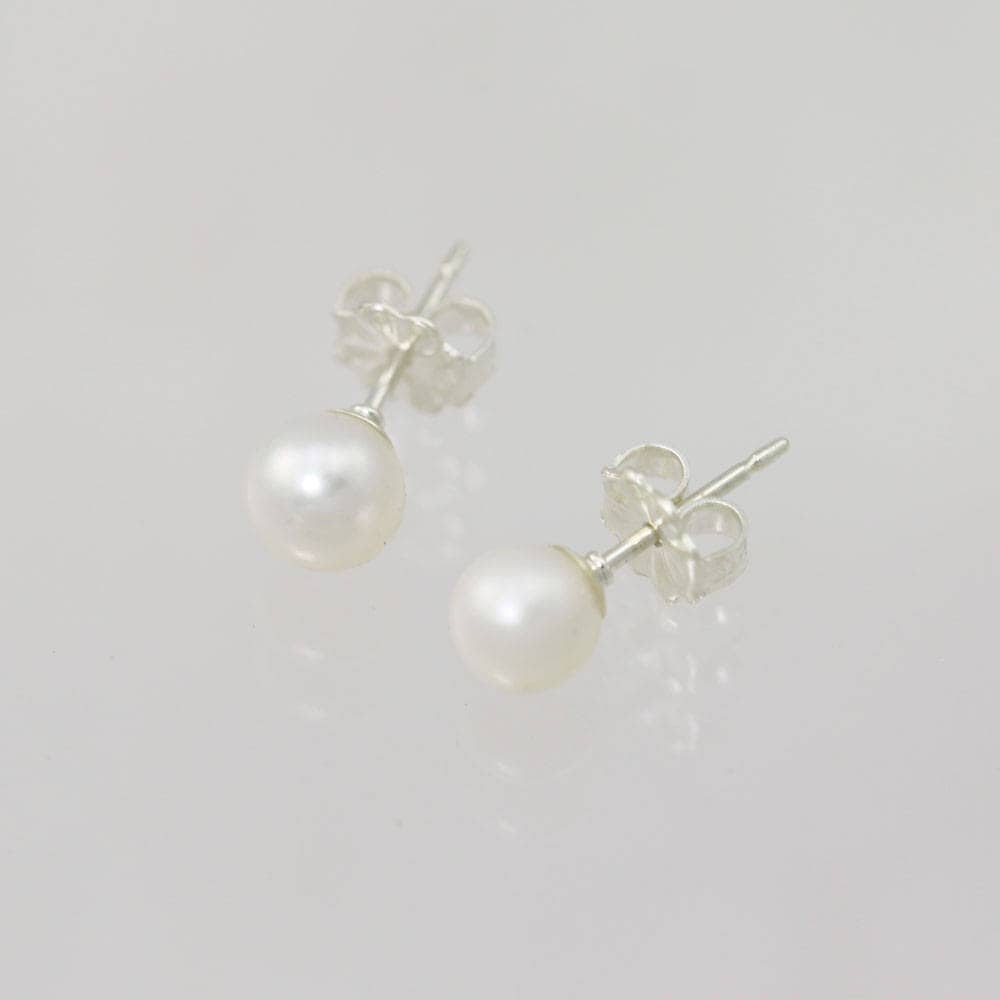 Pearl Drop Beiträge in Sterling Silber von LaineBenthalldesigns