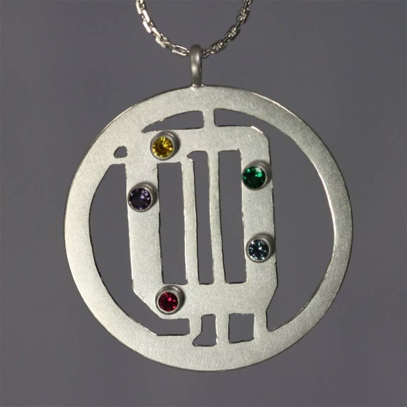 U-Bahn Karte Ausschnitt Chicago | Multi U-Bahn Karte Ausschnitt Chicago | Multi von LaineBenthalldesigns