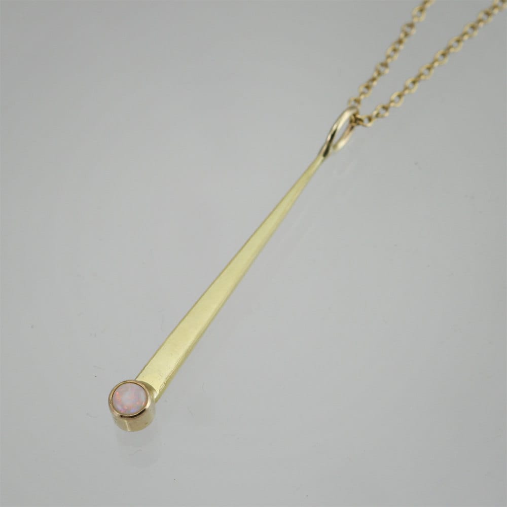 sternschnuppe Halskette Aus 14K Gold | Opal von LaineBenthalldesigns