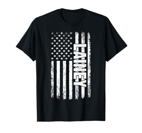 Lainey persönlicher Name American Flag Retro Frauen lustig T-Shirt Lainey persönlicher Name American Flag Retro Frauen lustig T-Shirt von Lainey Specialized First Girl Woman Name Tee