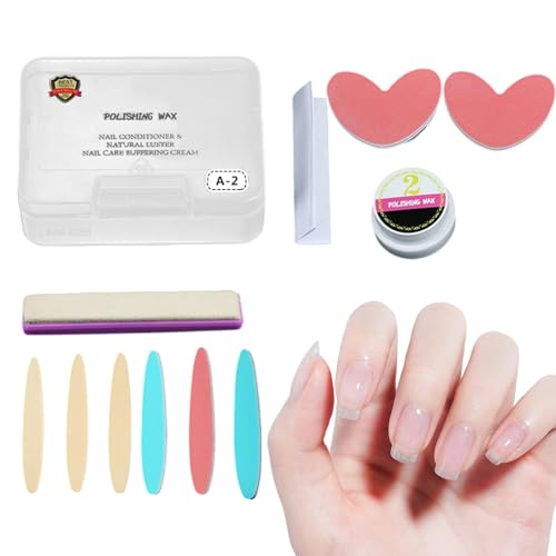 Nagel Polier Set, Professionelle Pediküre -Maniküre -Instrumente, Komplettes Set Für Care Dailize Nails, Vielseitiges Polierkit Für Frauen Und Mädchen Für Den Häuslichen Gebrauch Oder Reisen von Lainiaoly