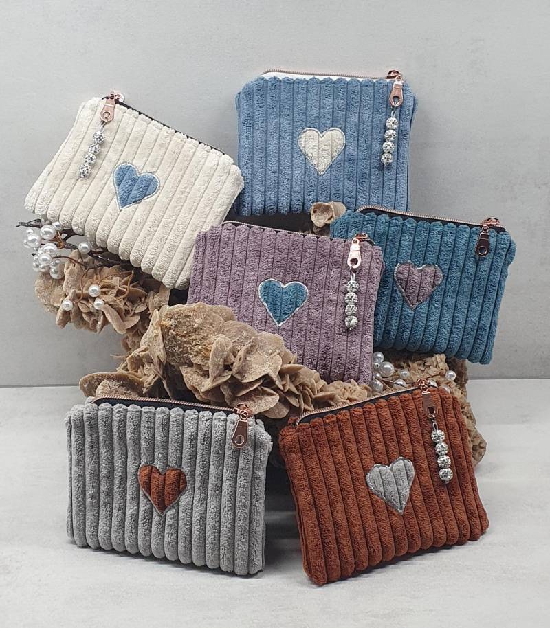 Kleine Tasche, Geldbeutel , Kosmetiktasche, Kord Kleine Tasche, Geldbeutel , Kosmetiktasche, Kord von LajuShop