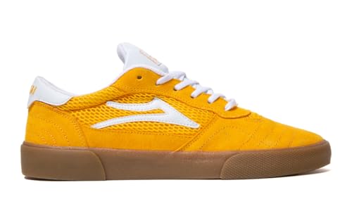 Lakai Herren Cambridge Skate Schuhe - Performance Skateboardschuhe, Gold/Gum Suede, 38.5 EU von Lakai