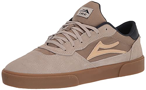 Lakai Herren Skateschuh Cambridge, Größe Schuhe:44.5, Farben:Cream Suede von Lakai