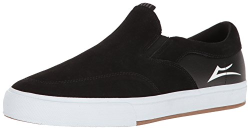 Lakai Men's Owen VLK Skateboarding Shoe, Black Suede, 10 M US von Lakai