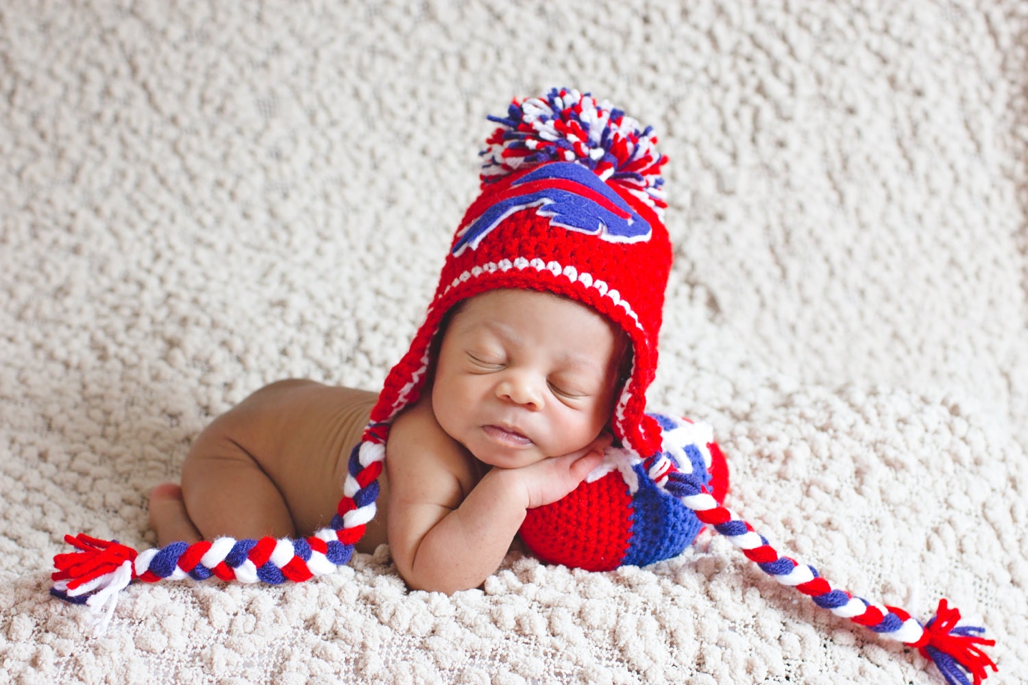 Buffalo Bills Spirit Mütze Football Nfl, Neugeborene Fotorequisite Buffalo Bills Spirit Mütze Football Nfl, Neugeborene Fotorequisite von LakeEffectCreations
