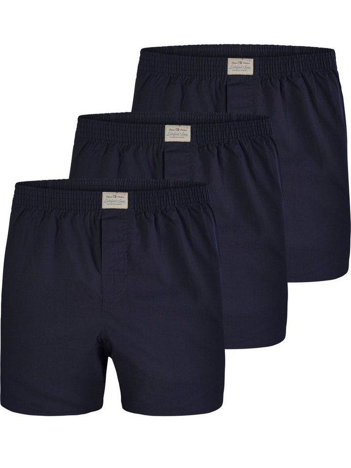 Lakeford & Sons Boxer 3-Pack 'Uni Dyed' Lakeford & Sons Boxer 3-Pack 'Uni Dyed' von Lakeford & Sons