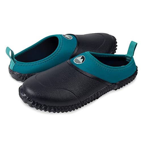 Lakeland Active Damen Appleby Rückenfrei Garten-Clogs mit Neopren-Futter und Memory-Schaumstoff-Einlegesohle, Marineblau, 38 EU von Lakeland Active