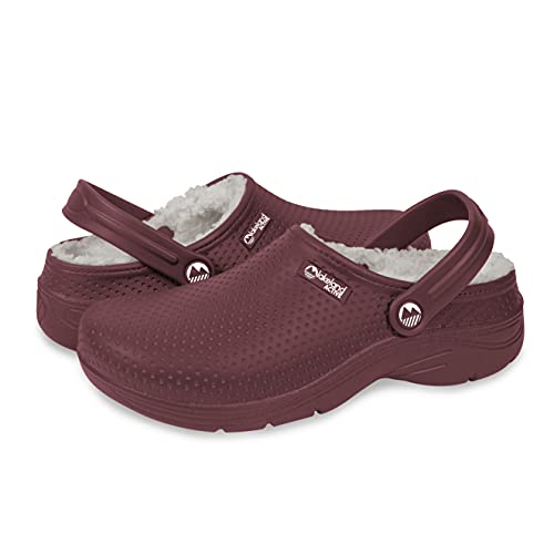 Lakeland Active Damen-Clogs mit Fleece gefüttert, pflaume, 40 EU von Lakeland Active