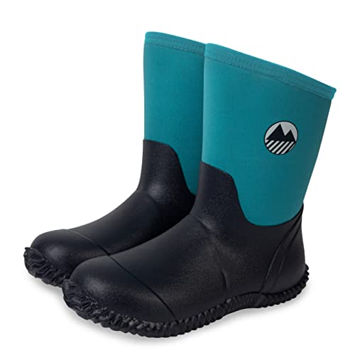 Lakeland Active Damen Kentmere Halbhoch Neopren-Gummistiefel - Navy Blau - 37 von Lakeland Active