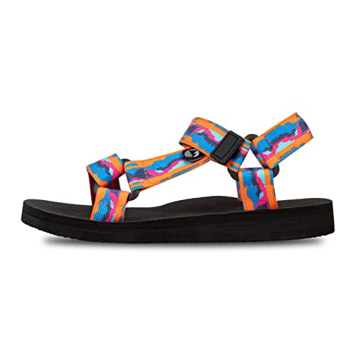 Lakeland Active Damen Mockerkin Verstellbare leichte Sandalen, Wasdale Orange, 40 EU von Lakeland Active