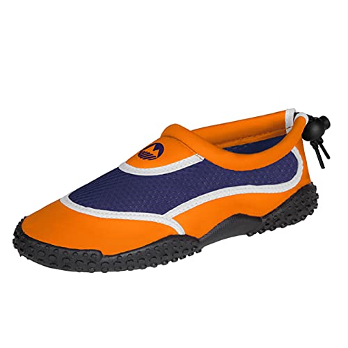 Lakeland Active Eden Kinder Wasserschuhe/Badeschuhe - Orange/Marineblau/Weiss - 27 von Lakeland Active