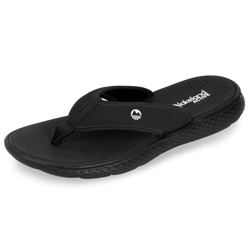 Lakeland Active Flimby Herren Flip-Flop-Sandalen aus Neopren, Schwarz - Schwarz - Größe: 40 2/3 EU von Lakeland Active