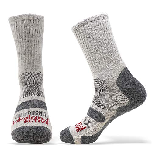 Lakeland Active Helvellyn Merinowolle Wandersocken für Herren - Grau - 43-45 (1 Paar) von Lakeland Active