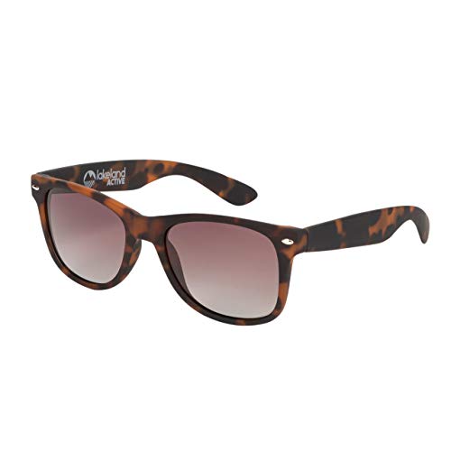 Lakeland Active Keswick Classic Polarisierte Sonnenbrille, Braun - Mattes Schildpattmuster - Größe: Einheitsgröße von Lakeland Active