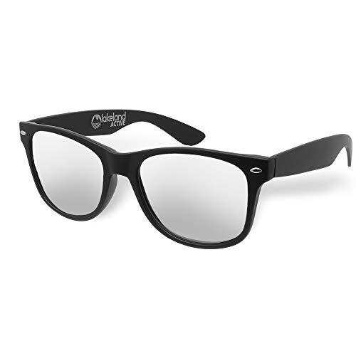 Lakeland Active Keswick Classic Polarized Sunglasses - Matte Black/Silver Mirror von Lakeland Active