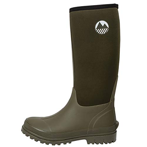 Lakeland Active Rydal Herren Neopren-Gummistiefel - Khaki - EU 41 von Lakeland Active