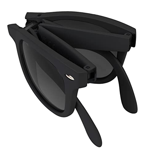 Lakeland Active Unisex Camerton Faltbare polarisierte Sonnenbrille, matte black, Einheitsgröße von Lakeland Active