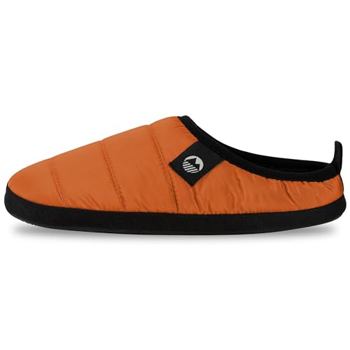 Lakeland Active Wolfa Herren Warm Gesteppte Hausschuhe - Orange - 43 von Lakeland Active