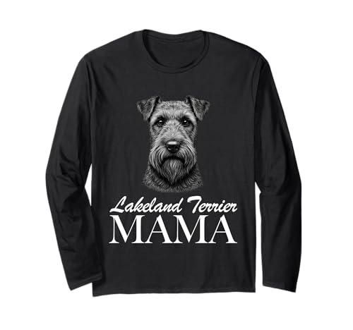 Lakeland Terrier Mama Langarmshirt Lakeland Terrier Mama Langarmshirt von Lakeland Terrier Mom