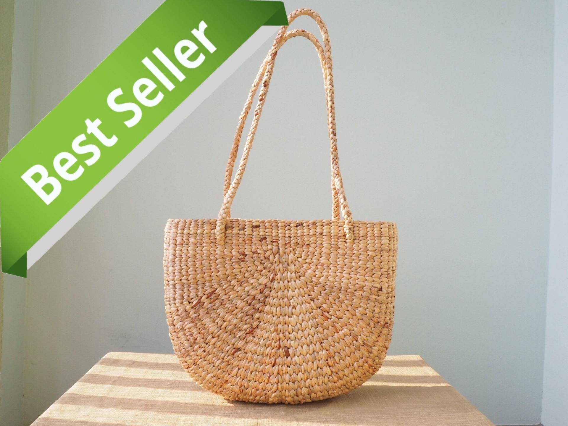 Stroh Strandtasche Strohtasche Schultertasche Handgewebtes Futter Damentasche Stroh Strandtasche Strohtasche Schultertasche Handgewebtes Futter Damentasche von LakeofLife