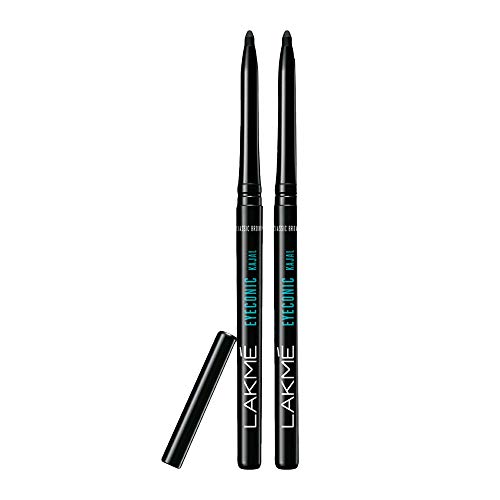 Lakme Eyeconic Kajal Twin Pack, Black, 0.35g with 0.35g von LAKMÉ