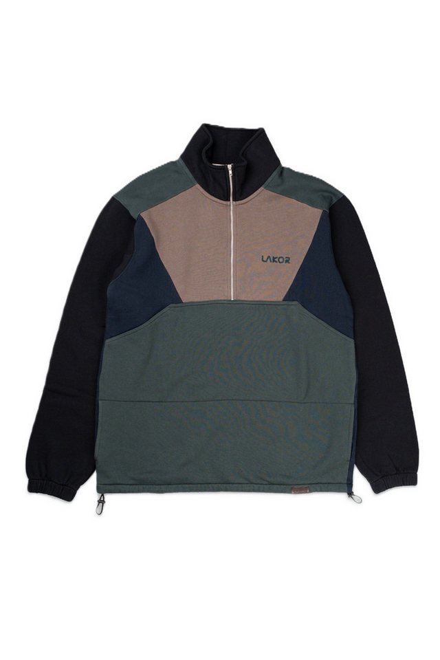 Lakor Sweater Colorblock Half Zip von Lakor