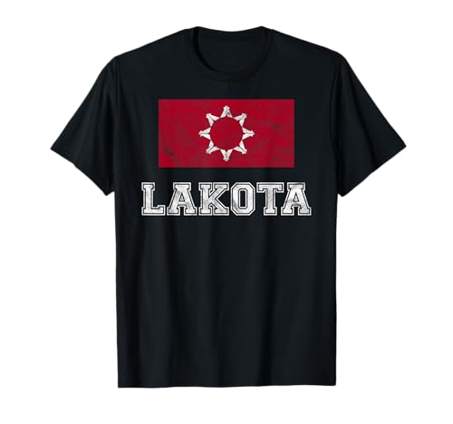 Lakota Flagge I Sioux Männer Frauen Kinder T-Shirt T-Shirt Lakota Flagge I Sioux Männer Frauen Kinder T-Shirt T-Shirt von Lakota Fan Shirts