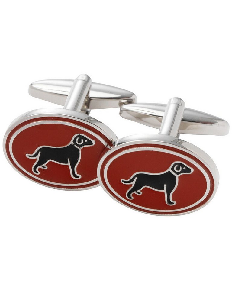 Laksen Manschettenknöpfe Manschettenknöpfe Hund von Laksen