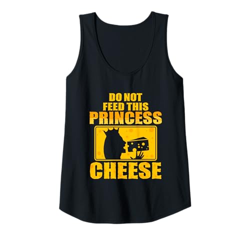 Damen Laktoseintolerant Do Not Feed This Princess Cheese Tank Top Damen Laktoseintolerant Do Not Feed This Princess Cheese Tank Top von Laktoseintolerant