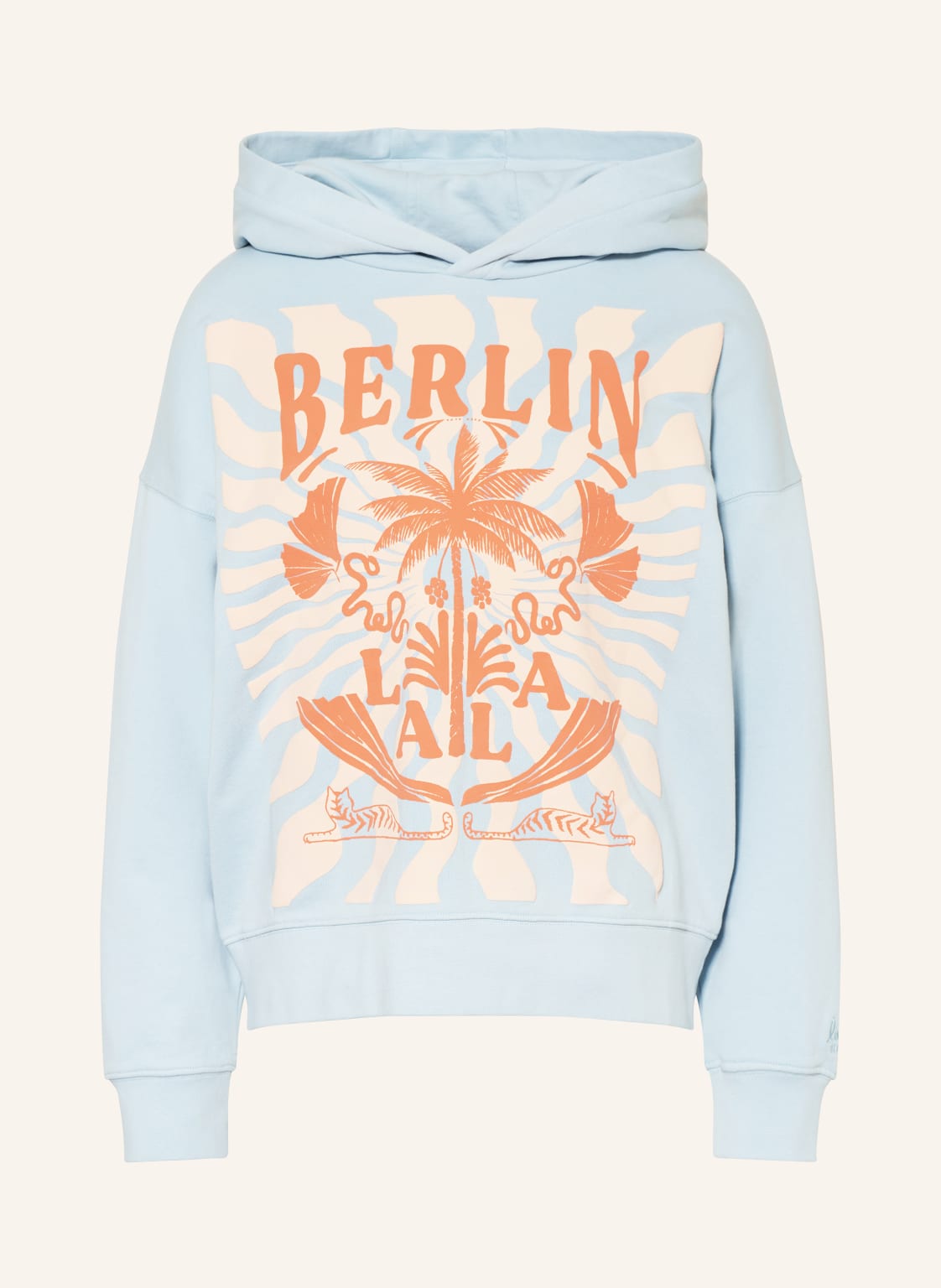 Lala Berlin Hoodie Irina blau von Lala Berlin