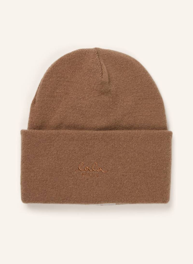 Lala Berlin Mütze Bina braun von Lala Berlin
