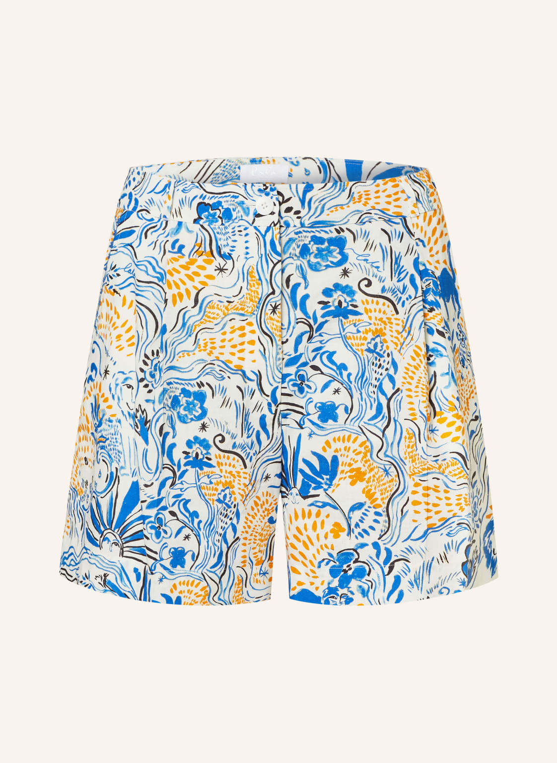 Lala Berlin Shorts Ponyo Mit Leinen blau von Lala Berlin